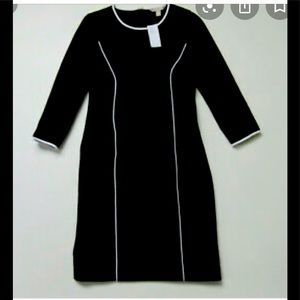 NWT Banana Republic 3/4 sleeve Ponte dress
